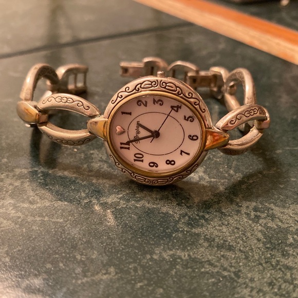 Silver and gold Brighton Alta watch - Picture 2 of 3